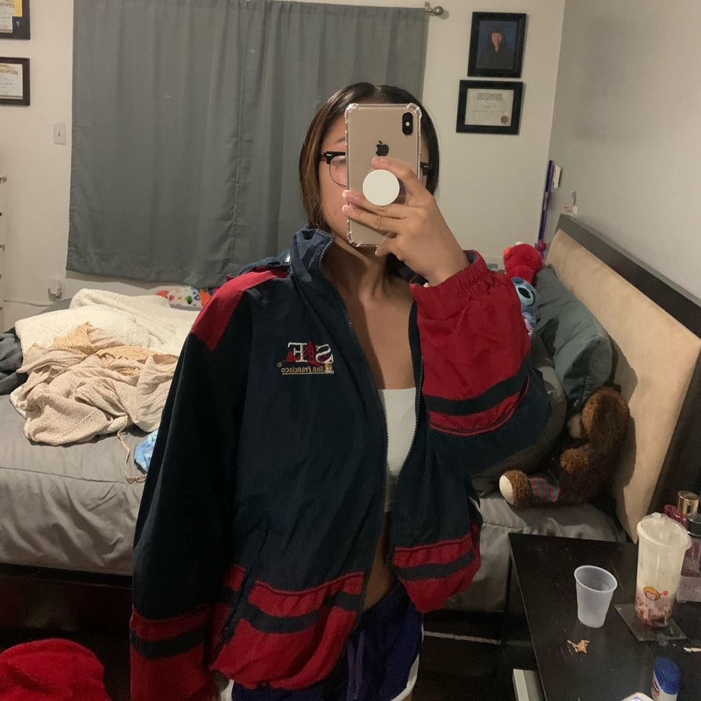 SF windbreaker